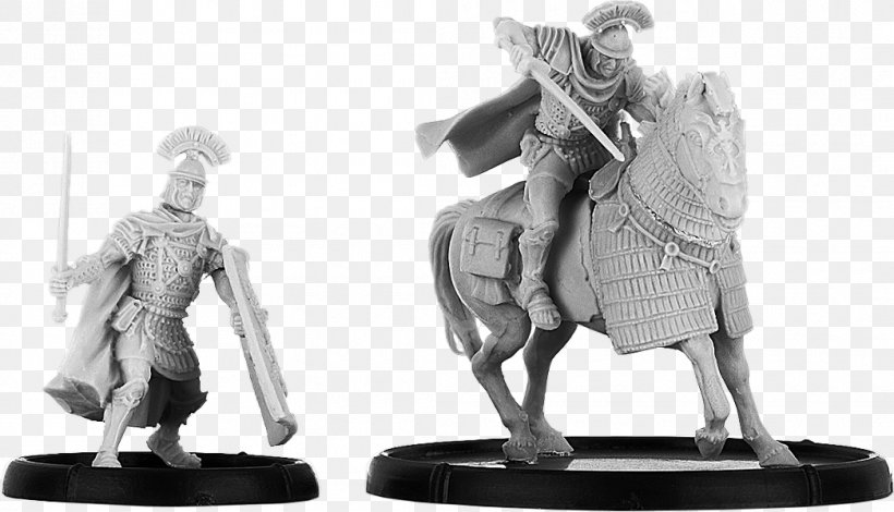 Foot Warhammer Fantasy Battle Horse CMON Limited Miniature Figure, PNG, 1045x600px, 2016, Foot, Artwork, Black And White, Centurion Download Free