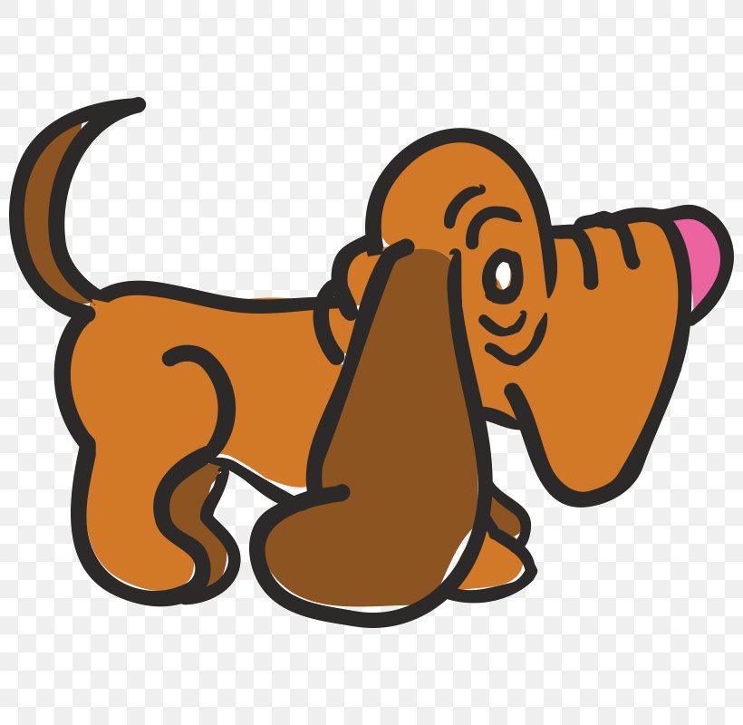 Vector Graphics Bloodhound Windows Metafile Rabbit, PNG, 800x800px, Hound, Artwork, Bloodhound, Carnivoran, Cartoon Download Free