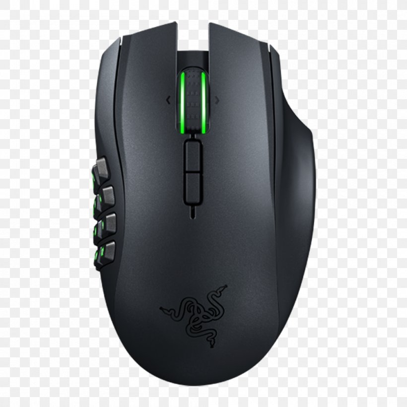 Computer Mouse Razer Naga Epic Chroma Razer Inc. Video Games, PNG, 1000x1000px, Computer Mouse, Computer, Computer Component, Computer Hardware, Dots Per Inch Download Free