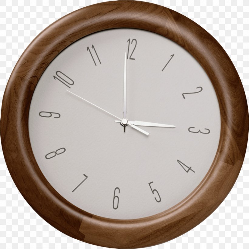 Clock Clip Art Transparency, PNG, 850x850px, Clock, Alarm Clocks, Brown, Home Accessories, Image File Formats Download Free