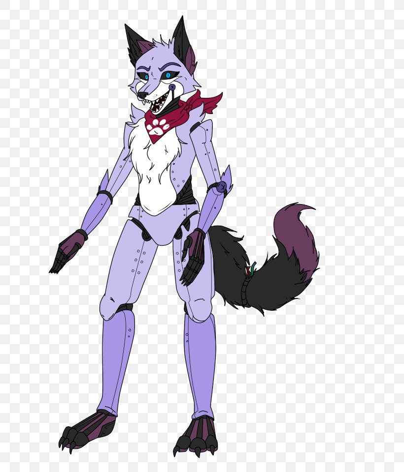 Gray Wolf Five Nights At Freddy's: Sister Location Animatronics Fox Drawing, PNG, 720x960px, Watercolor, Cartoon, Flower, Frame, Heart Download Free