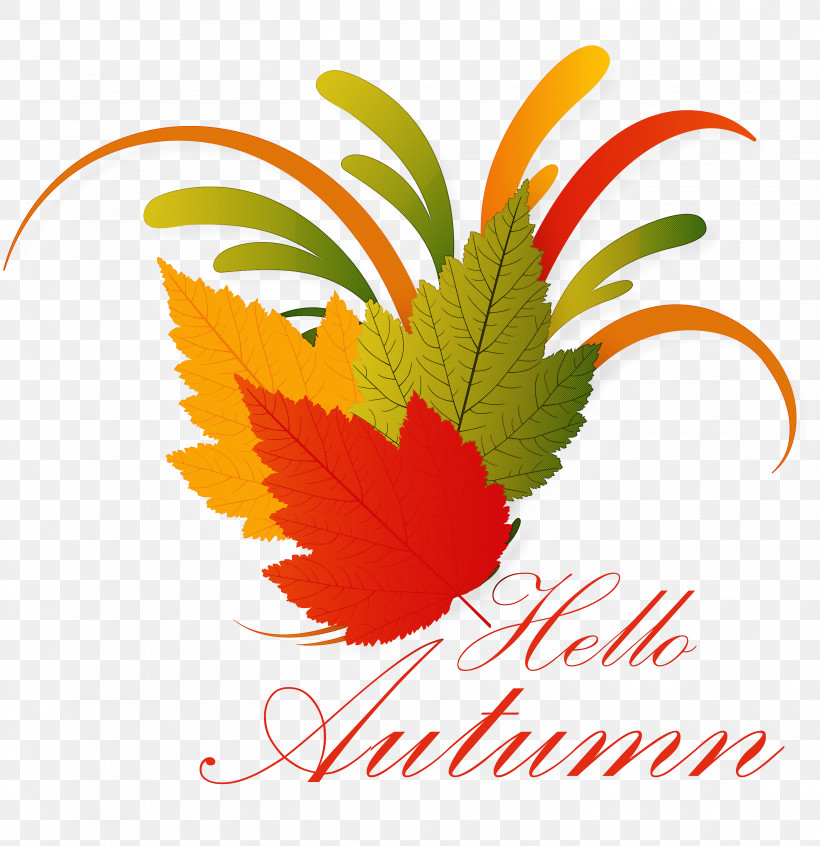 Hello Autumn Welcome Autumn Hello Fall, PNG, 2907x3000px, Hello Autumn, Cartoon, Drawing, Hello Fall, Leaf Download Free