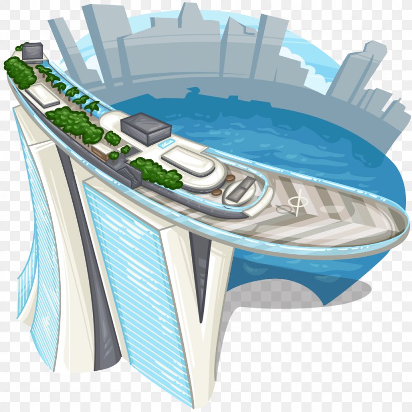 Marina Bay Sands Infinity Pool Hotel, PNG, 1024x1024px, Watercolor, Cartoon, Flower, Frame, Heart Download Free