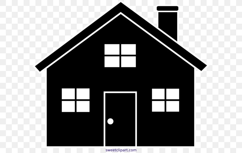 Silhouette House Clip Art, PNG, 600x517px, Silhouette, Area, Art, Black And White, Brand Download Free