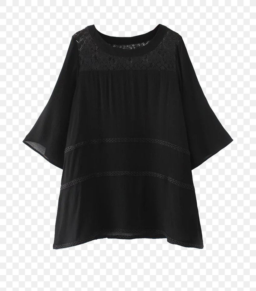 Sleeve T-shirt Dress Clothing, PNG, 700x931px, Sleeve, Black, Blouse, Clothing, Costume Download Free