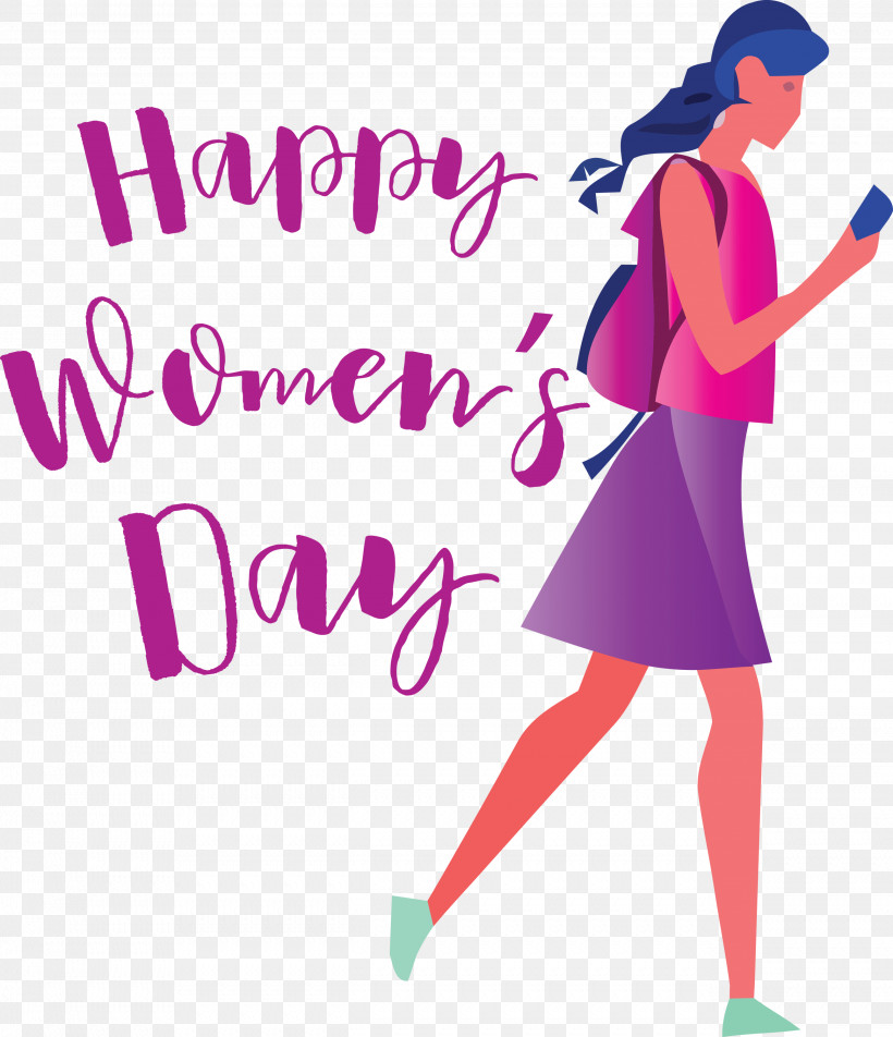 Happy Womens Day Womens Day, PNG, 2583x3000px, Happy Womens Day, Behavior, Clothing, Happiness, Human Download Free