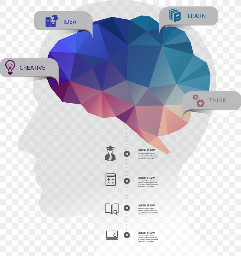 Infographic Brain Human Head, PNG, 4357x4639px, Infographic, Brain, Brand, Creativity, Diagram Download Free