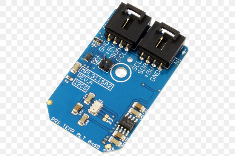 Microcontroller Pressure Sensor I²C Electronic Component, PNG, 1000x666px, Microcontroller, Arduino, Circuit Component, Circuit Prototyping, Electrical Network Download Free