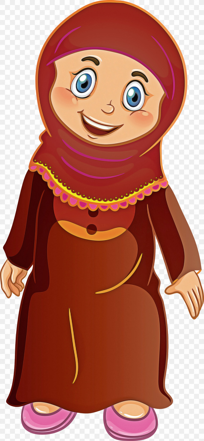Muslim People, PNG, 1390x3000px, Muslim People, Animation, Cartoon, Gesture, Smile Download Free