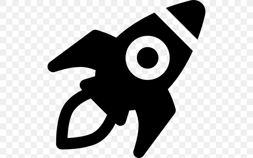 Spacecraft Rocket Clip Art, PNG, 512x512px, Spacecraft, Advertising, Artwork, Black, Black And White Download Free