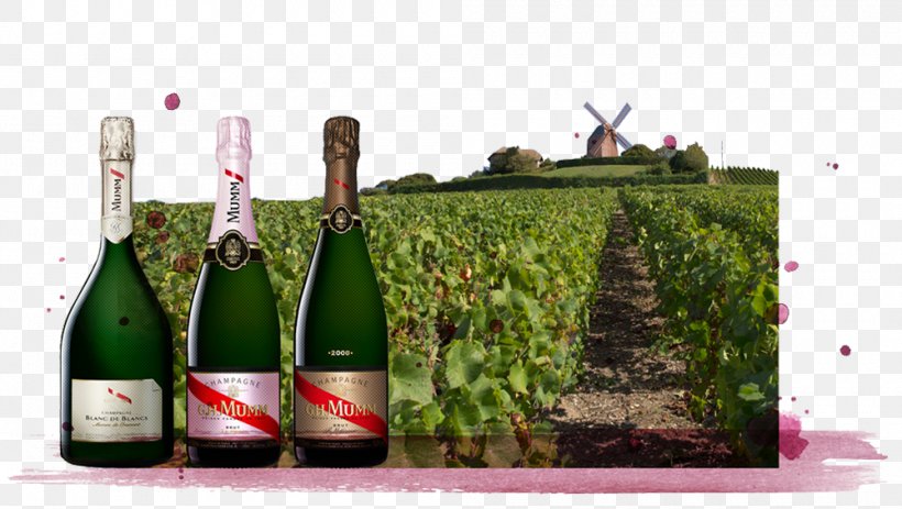 Champagne G.H. Mumm Et Cie Wine Cramant G.H. Von Mumm, PNG, 1000x565px, Champagne, Alcoholic Beverage, Bottle, Drink, Gh Mumm Et Cie Download Free