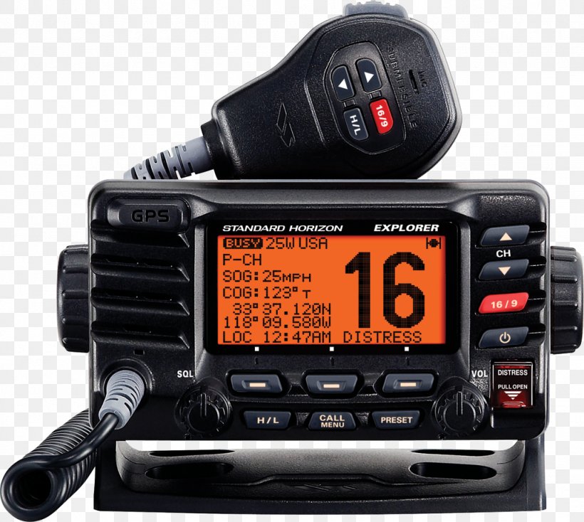 Marine VHF Radio Digital Selective Calling Very High Frequency Yaesu Standard Horizon Explorer GX1600, PNG, 1024x917px, Marine Vhf Radio, Automatic Identification System, Chartplotter, Communication Channel, Digital Selective Calling Download Free