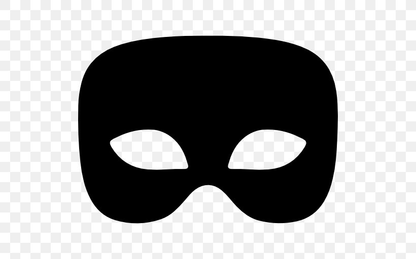 Mask Shape, PNG, 512x512px, Mask, Black, Black And White, Carnival, Eyewear Download Free