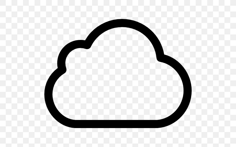 Cloud Computing Clip Art, PNG, 512x512px, Cloud Computing, Area, Black And White, Body Jewelry, Cloud Download Free