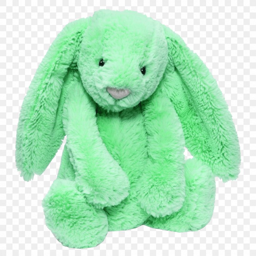 Rabbit Plush Stuffed Animals & Cuddly Toys Child, PNG, 1000x1000px, Watercolor, Cartoon, Flower, Frame, Heart Download Free