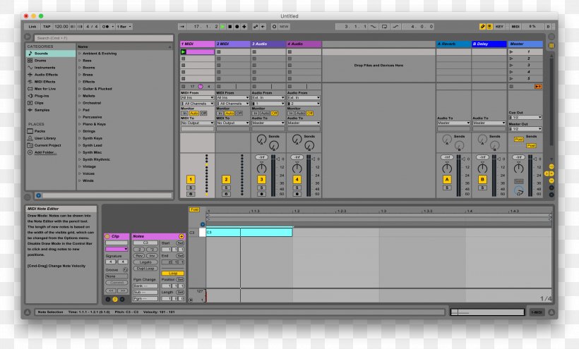 Ableton Live 9 Digital Audio MIDI Computer Software, PNG, 3104x1876px, Watercolor, Cartoon, Flower, Frame, Heart Download Free