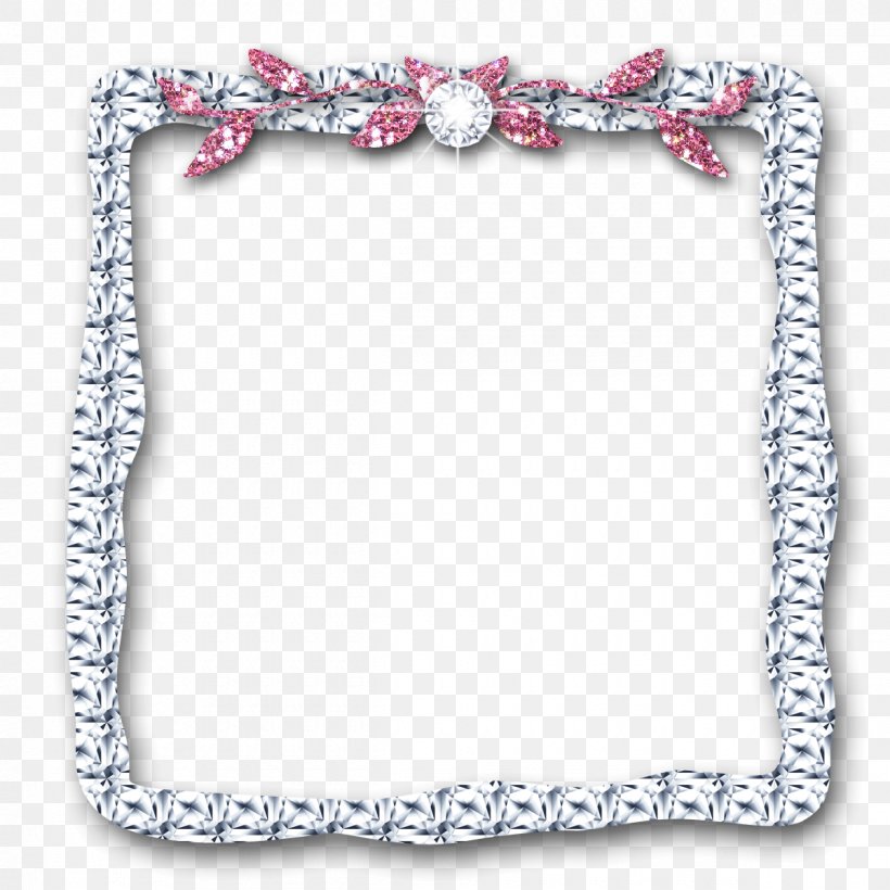 Borders And Frames Clip Art Image Picture Frames Openclipart, PNG, 1200x1200px, Borders And Frames, Body Jewelry, Chain, Decorative Arts, Diamond Download Free