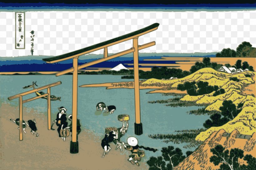 Thirty-six Views Of Mount Fuji Fine Wind, Clear Morning The Great Wave Off Kanagawa Ukiyo-e, PNG, 1719x1144px, Mount Fuji, Art, Artist, English, Fine Wind Clear Morning Download Free