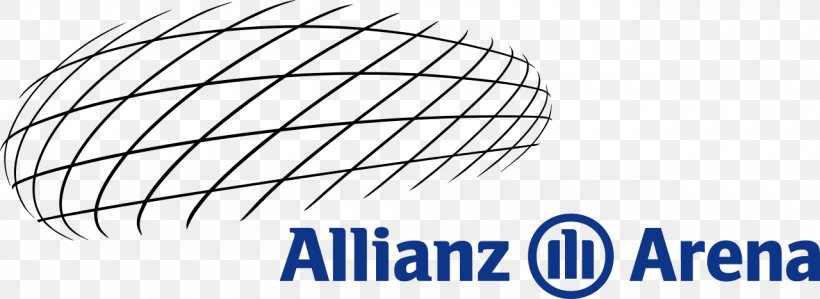 Allianz Arena Olympic Stadium Munich FC Bayern Munich, PNG, 1280x467px, Allianz Arena, Allianz, Area, Black And White, Brand Download Free