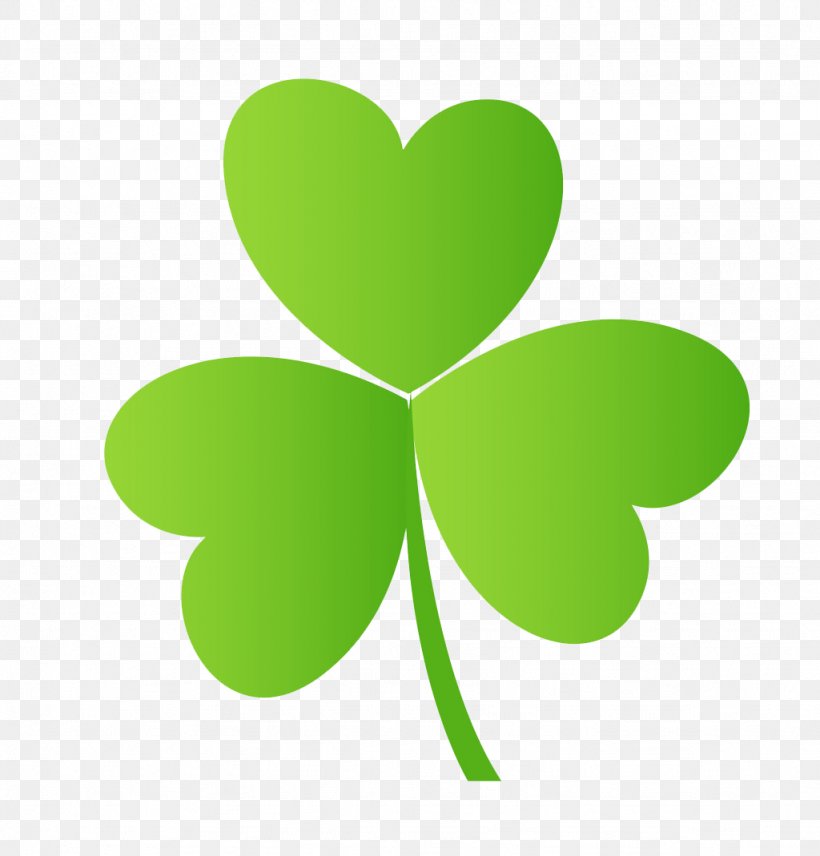 Four-leaf Clover Royalty-free, PNG, 1024x1069px, Shamrock, Clover, Drawing, Four Leaf Clover, Green Download Free