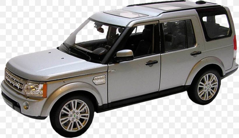 Land Rover Discovery Car Mini Sport Utility Vehicle, PNG, 850x491px, 124 Scale, Land Rover, Automotive Carrying Rack, Automotive Exterior, Automotive Tire Download Free
