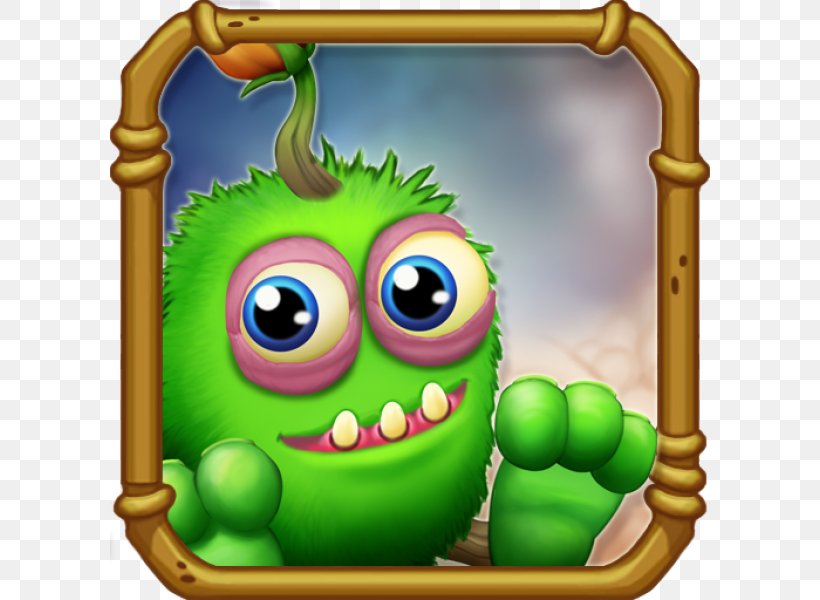 My Singing Monsters DawnOfFire Big Blue Bubble, PNG, 600x600px, My Singing Monsters, Android, Big Blue Bubble, Cartoon, Description Download Free