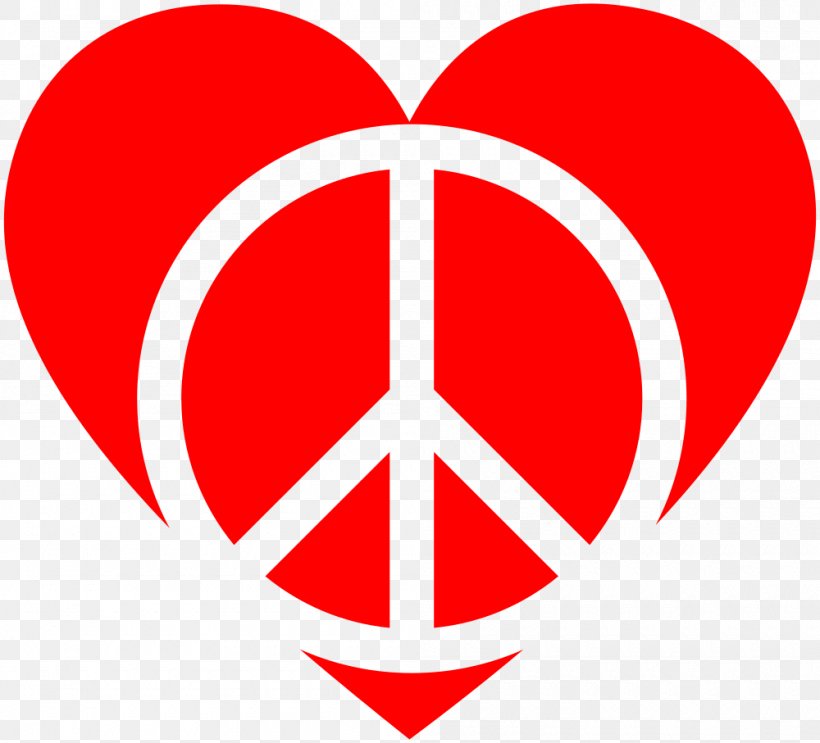 Peace Symbols Love, PNG, 1000x907px, Peace Symbols, Area, Decal, Flower Power, Heart Download Free