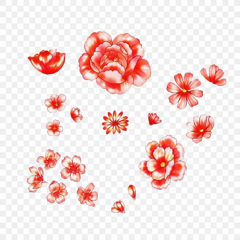 Pink Flower Cartoon, PNG, 2289x2289px, Petal, Candy, Confectionery, Floral Design, Floriculture Download Free