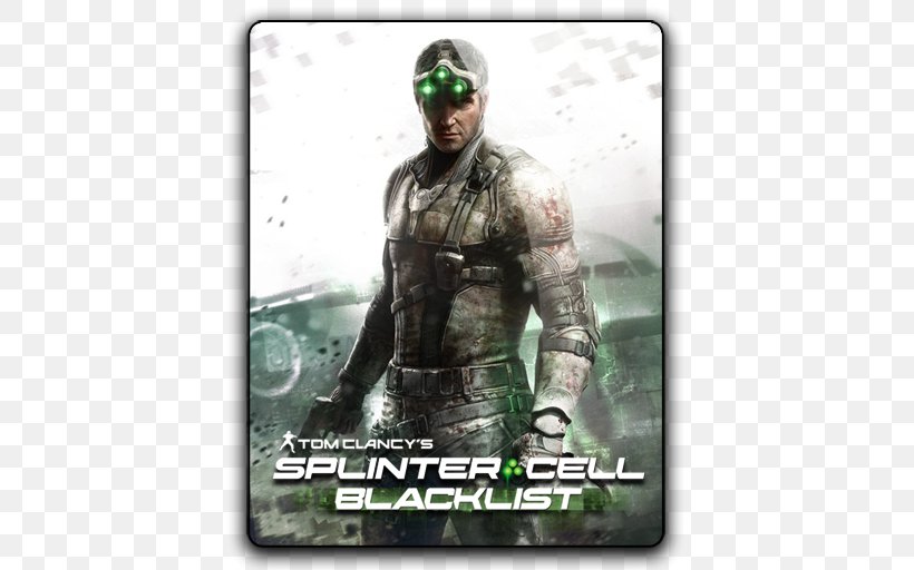 Tom Clancy's Splinter Cell: Blacklist Tom Clancy's Splinter Cell: Conviction Sam Fisher Xbox 360, PNG, 512x512px, Sam Fisher, Military, Mobile Phones, Playstation 2, Playstation 3 Download Free