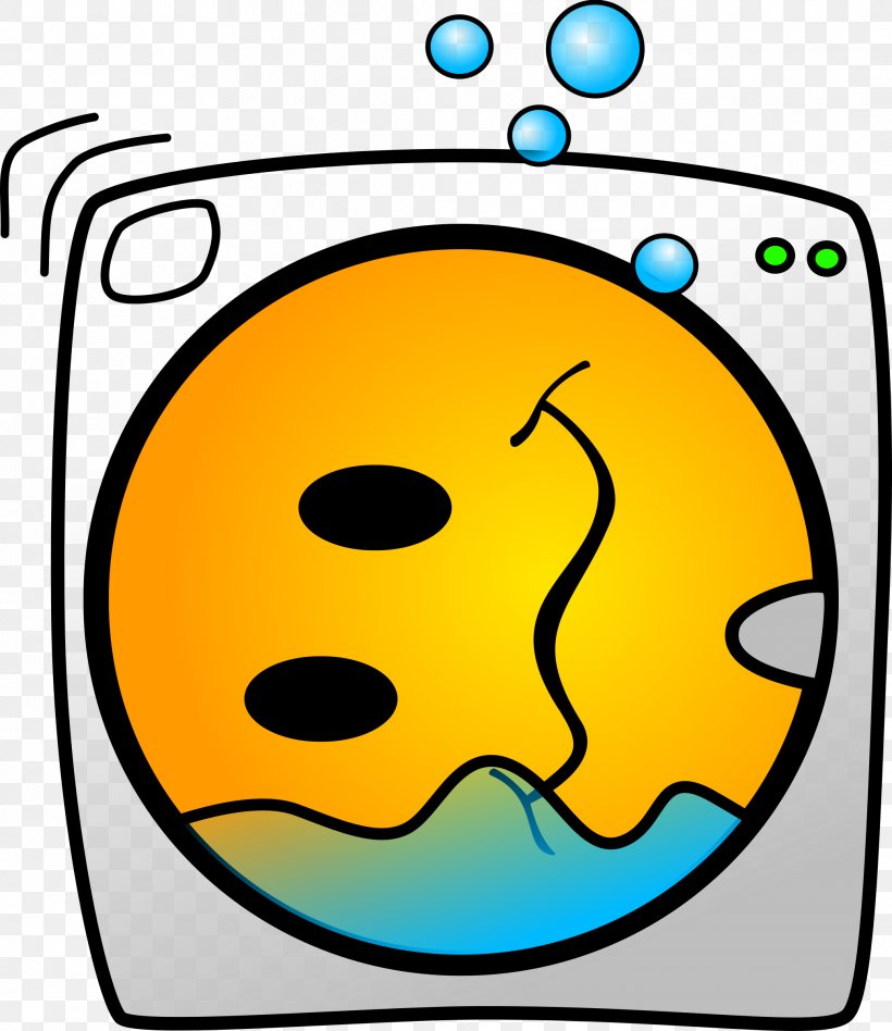 Washing Machines Smiley Clip Art, PNG, 2075x2400px, Washing Machines, Area, Clothes Dryer, Emoticon, Happiness Download Free