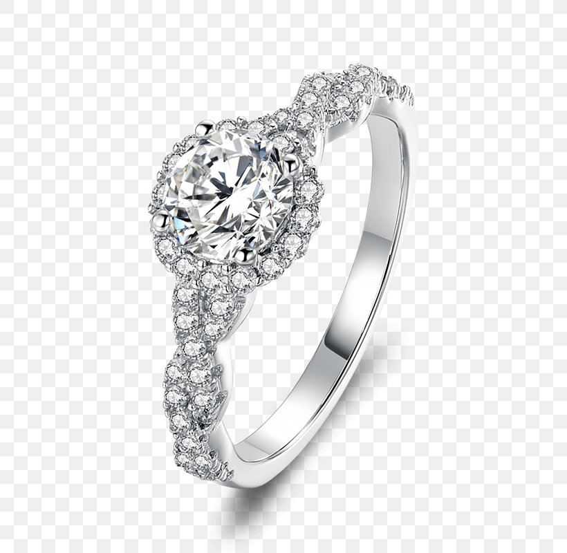 Engagement Ring Diamond Wedding Ring Cubic Zirconia, PNG, 800x800px, Ring, Body Jewelry, Carat, Cubic Zirconia, Diamond Download Free