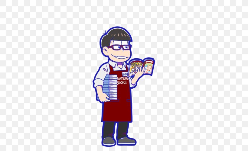 Osomatsu-kun Information Bookstore Clip Art Image, PNG, 500x500px, Osomatsukun, Area, Art, Book, Bookstore Download Free