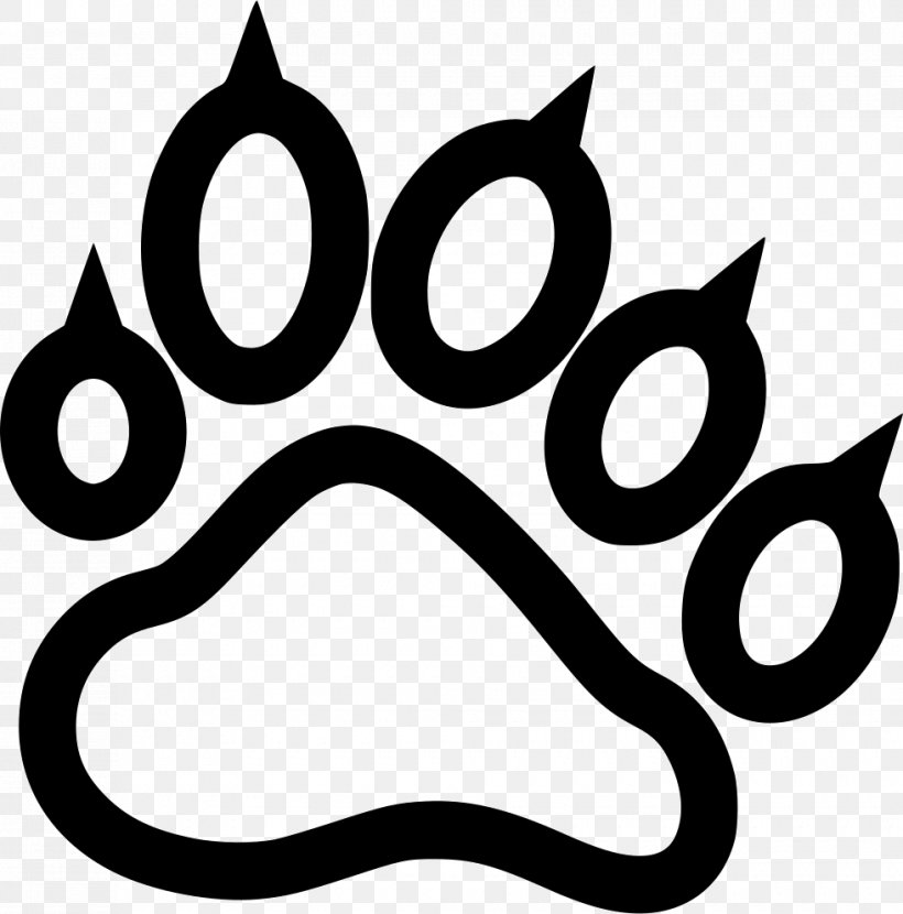 Tiger Clip Art Paw Cat, PNG, 980x992px, Tiger, Bear, Black, Black And White, Black Tiger Download Free