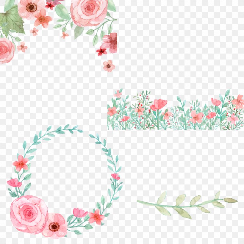 Wedding Invitation Flower Rose, PNG, 1000x1000px, Wedding Invitation, Floral Design, Flower, Greeting Note Cards, Pattern Download Free