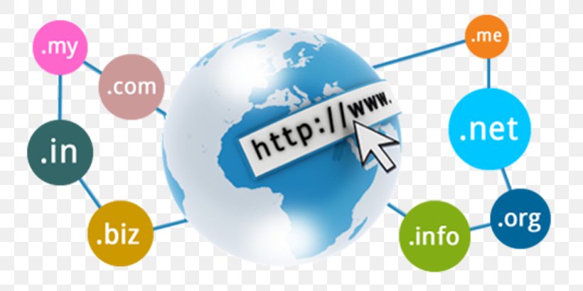 Domain Name Web Hosting Service World Wide Web Website Search Engine Optimization, PNG, 750x409px, Domain Name, Brand, Communication, Content Management System, Domain Name Registrar Download Free