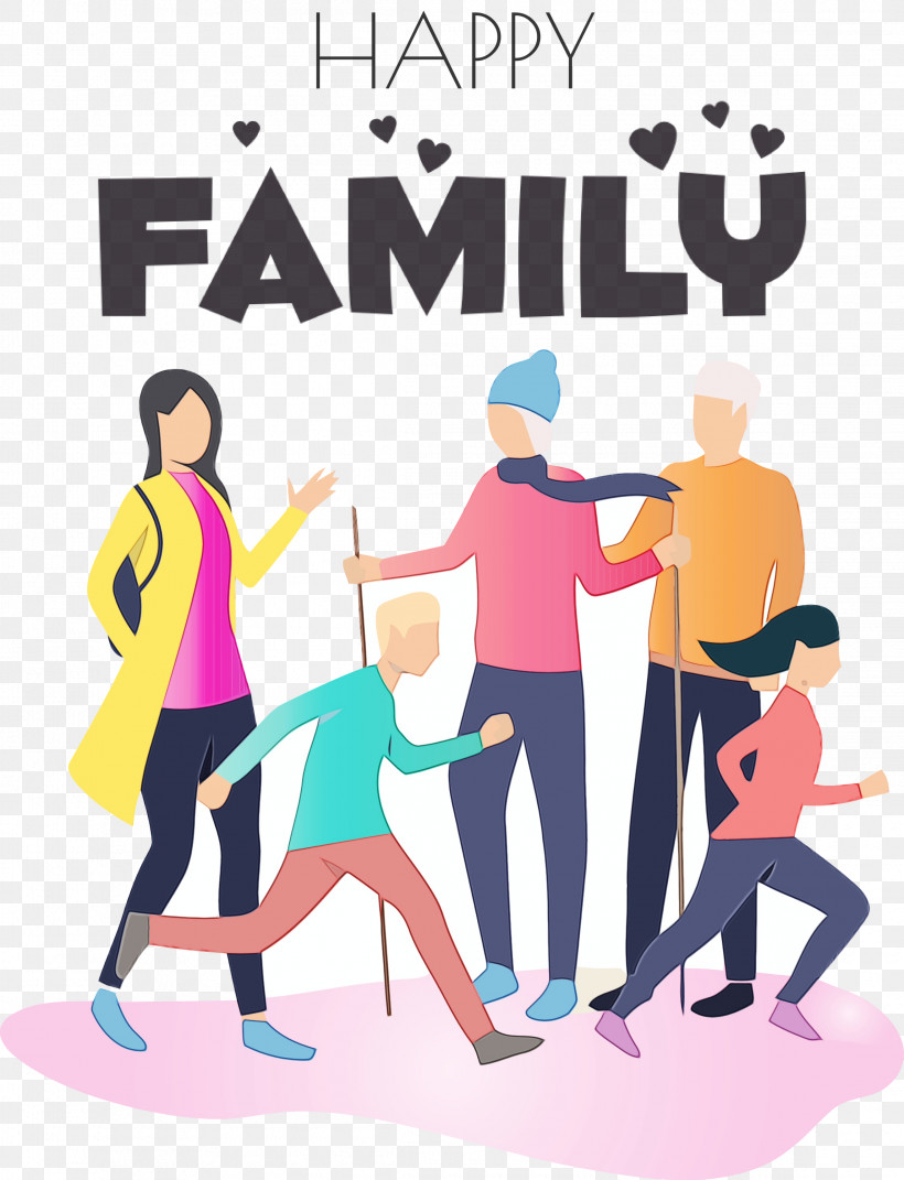 Cartoon Family Logo Leisure, PNG, 2295x3000px, Family Day, Cartoon, Family, Happy Family, Leisure Download Free