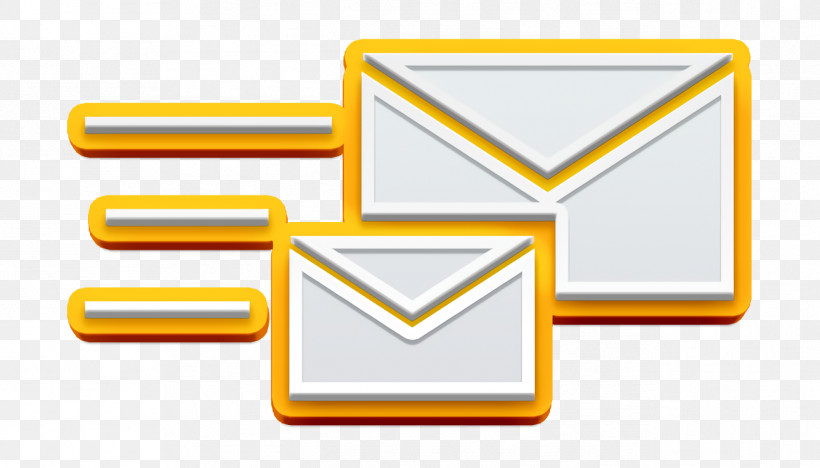 Mail Envelopes Couple Icon Mail Icon Data Icon, PNG, 1294x740px, Mail Icon, Data Icon, Geometry, Interface Icon, Line Download Free