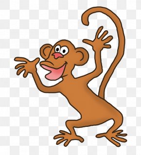 Funny Clipart - Monkey Drawing Clip Art PNG