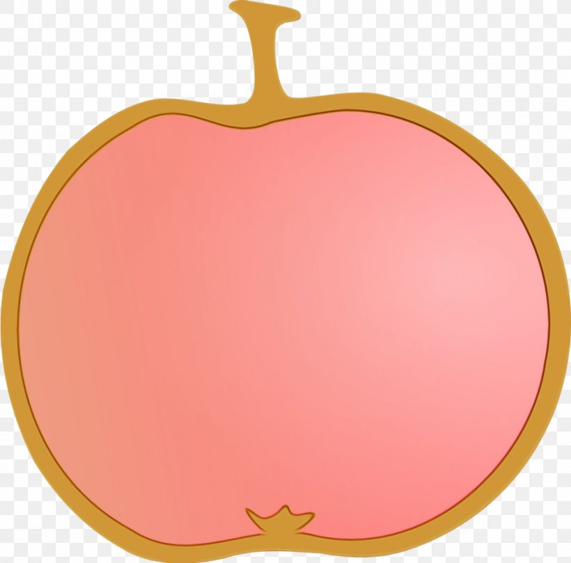 Pink Yellow Apple Fruit Peach, PNG, 958x946px, Watercolor, Apple, Fruit, Malus, Paint Download Free