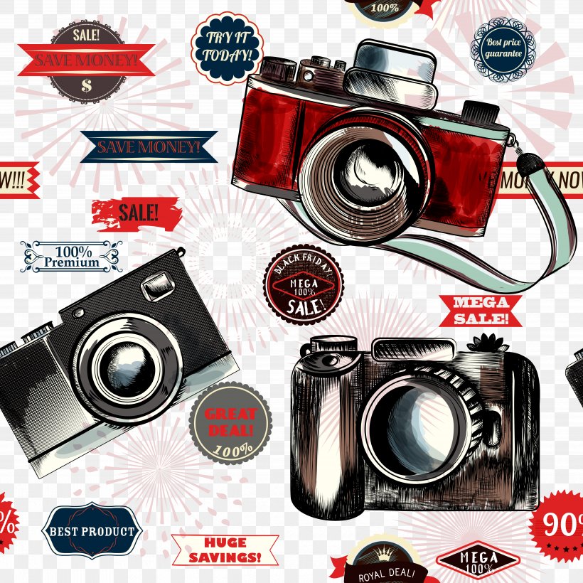 Camera Photography Illustration, PNG, 5000x5000px, Camera, Brand, Camera Accessory, Camera Lens, Cameras Optics Download Free