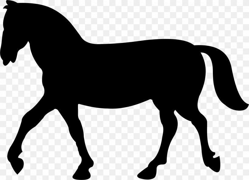 Horse Unicorn Silhouette Legendary Creature Clip Art, PNG, 2178x1582px, Horse, Black And White, Bridle, Cartoon, Colt Download Free