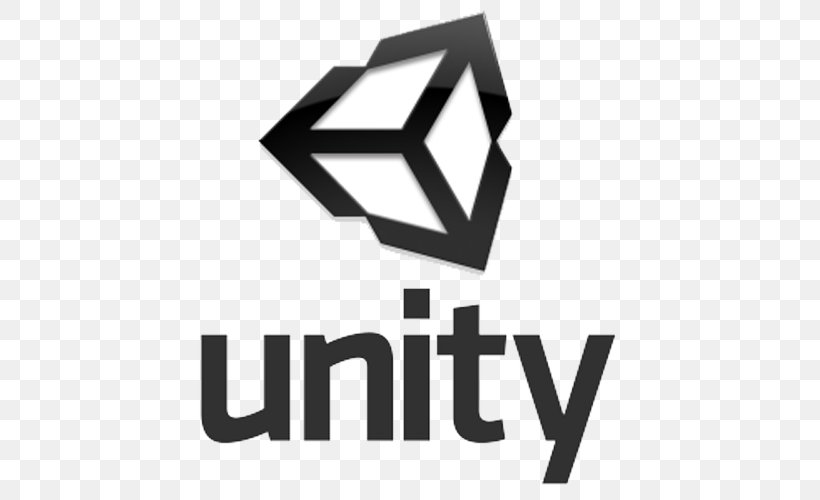 Unity Game Engine Logo Video Game, PNG, 500x500px, Unity, Black And White, Brand, Game Engine, Handheld Devices Download Free