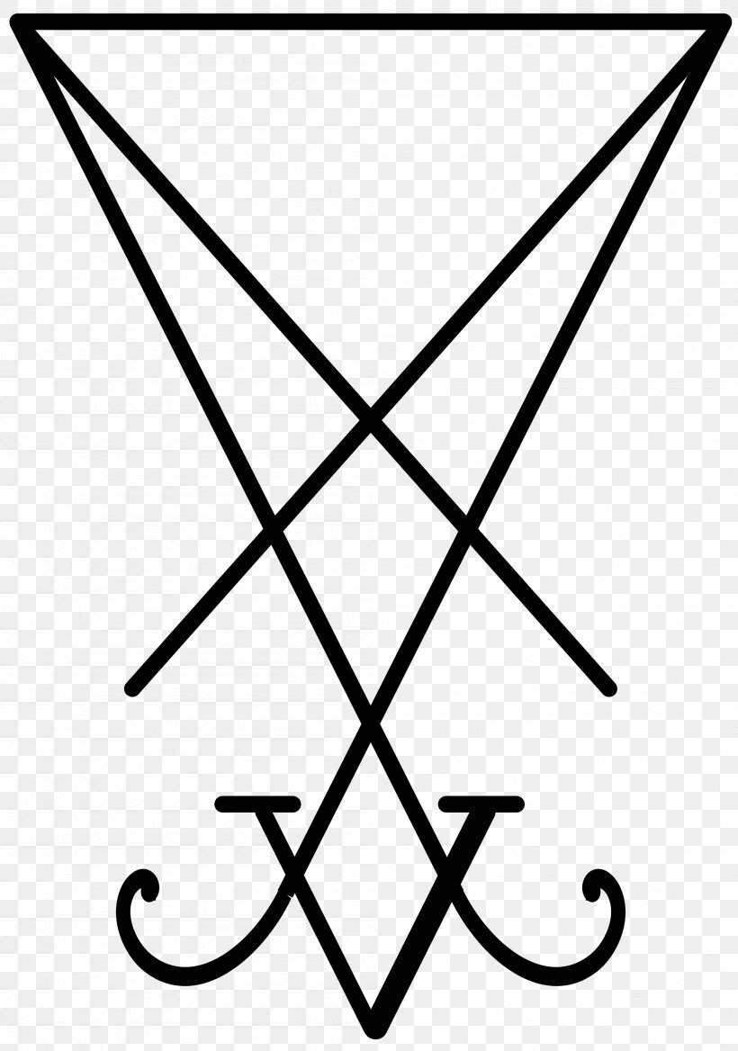 Lucifer Grimorium Verum Sigil Theistic Satanism, PNG, 2000x2851px, Lucifer, Anton Lavey, Area, Black, Black And White Download Free