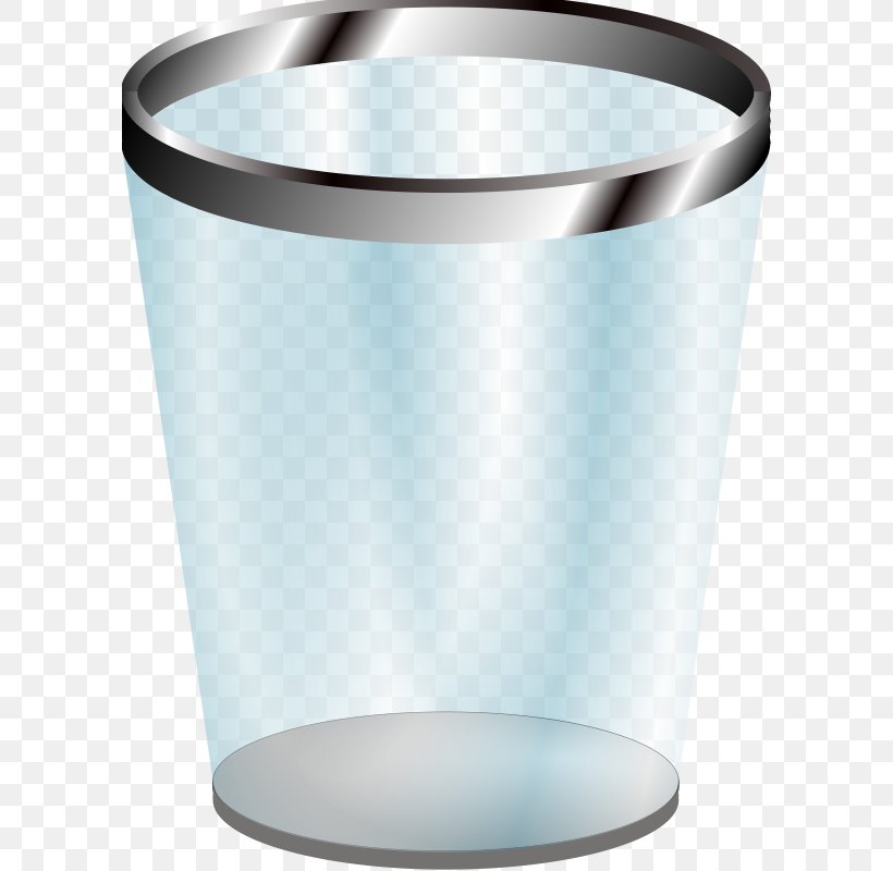 Rubbish Bins & Waste Paper Baskets Recycling Bin Clip Art, PNG, 596x800px, Rubbish Bins Waste Paper Baskets, Bin Bag, Container, Cylinder, Glass Download Free