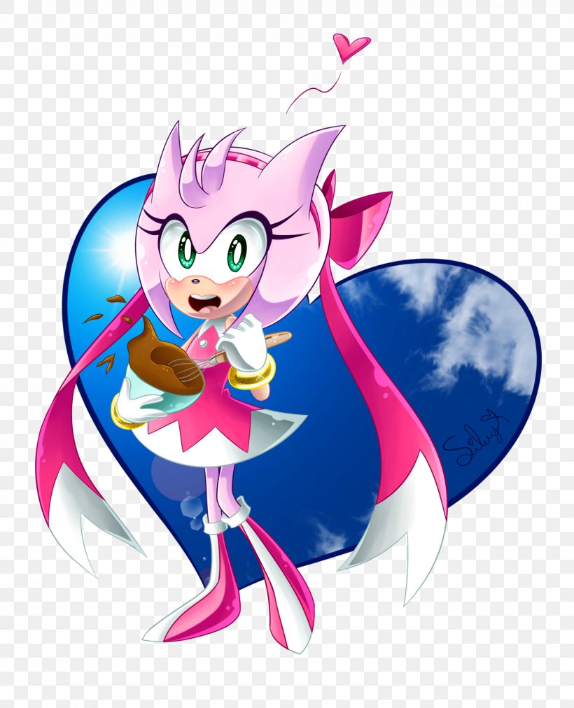 Amy Rose Sonic The Hedgehog Sonic & Knuckles Doctor Eggman Sonic Dash, PNG, 1600x1976px, Watercolor, Cartoon, Flower, Frame, Heart Download Free