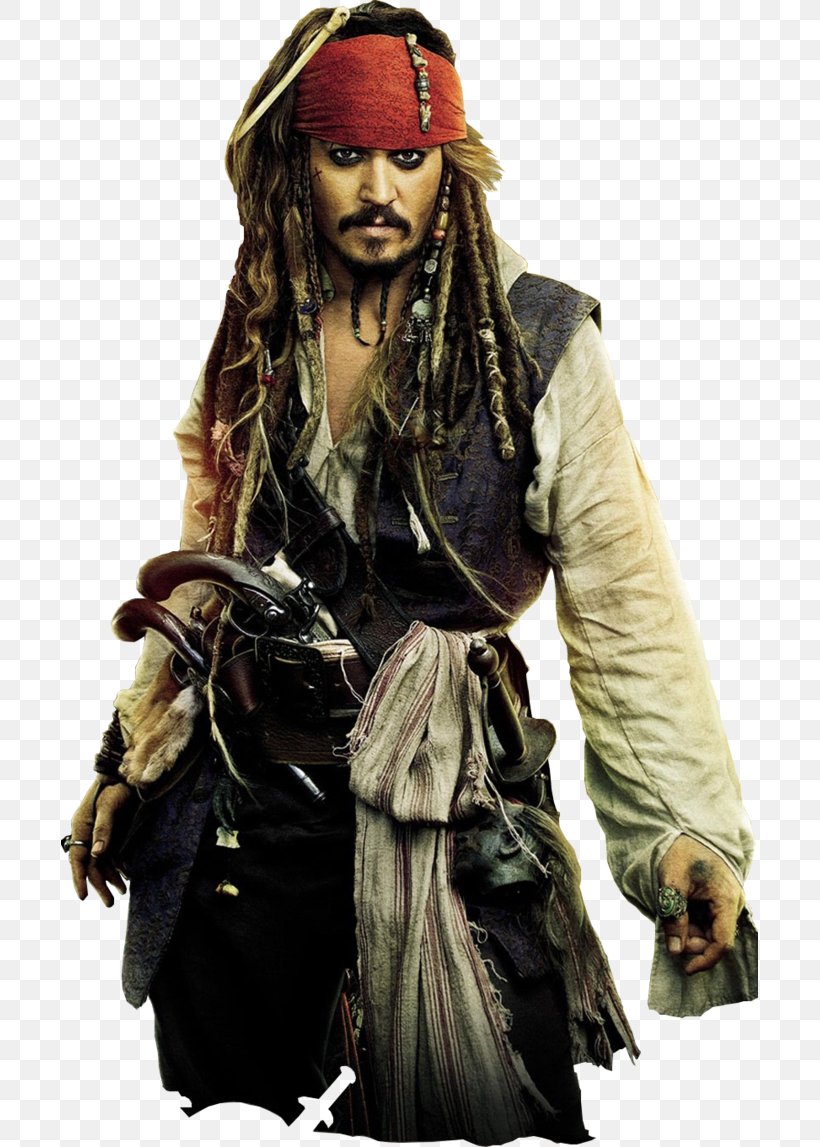 Jack Sparrow Pirates Of The Caribbean: Dead Men Tell No Tales Johnny Depp Piracy, PNG, 697x1147px, Jack Sparrow, Angelica, Black Pearl, Costume, Headgear Download Free