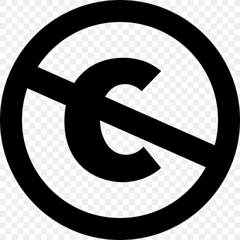 Public Domain Mark Creative Commons License Licence CC0, PNG, 980x980px, Public Domain, Area, Black And White, Brand, Copyright Download Free