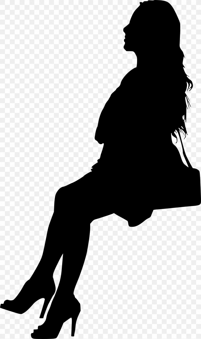 Woman Cartoon, PNG, 1295x2181px, Silhouette, Behavior, Black M, Blackandwhite, Human Download Free