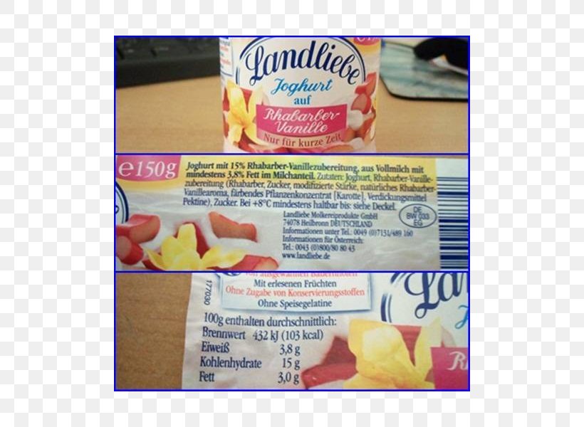 Yoghurt Ehrmann Landliebe Vanilla Food, PNG, 800x600px, Yoghurt, Advertising, Auglis, Content, Ehrmann Download Free