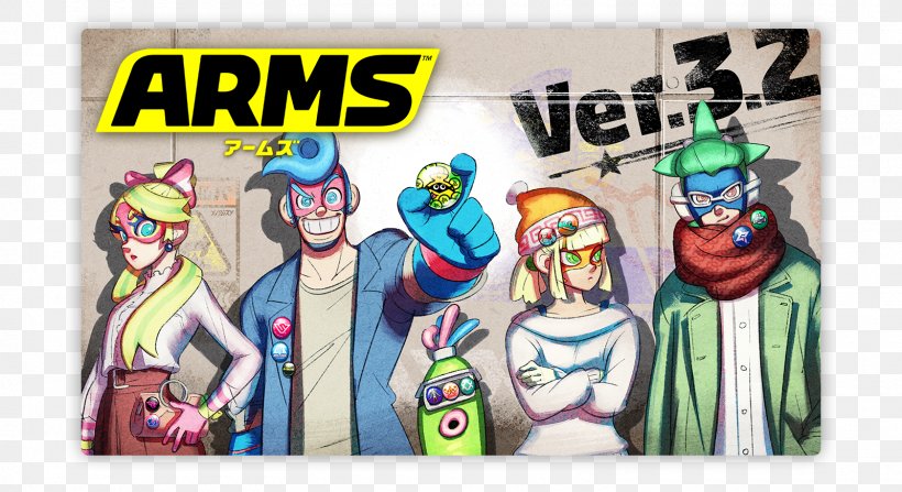 Arms Nintendo World Championships Nintendo Switch Video Game, PNG, 1600x873px, Arms, Arm, Art, Bracket, Cartoon Download Free